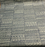P Kaufmann Studio Bamako Stripe Nightfall Chenille Fabric - Nightfall Stripe, 54" Width (1 Yard)