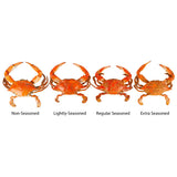 Chesapeake Crab Connection Large/Extra Large 6" - 7" Non-Seasoned Steamed Blue Crab - 1/2 Bushel