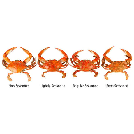 Chesapeake Crab Connection Large/Extra Large 6" - 7" Seasoned Steamed Blue Crab - 1 Bushel