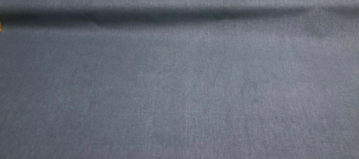 PK Ellen Degeneres Marmont Woven Fabric - Indigo Blue, Linen Look, 56" Width (1 Yard)