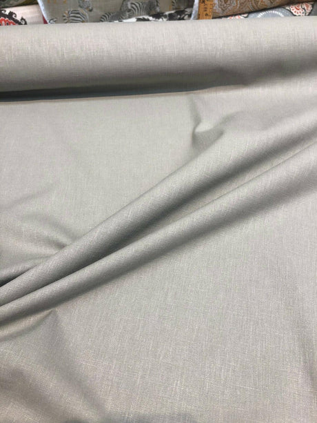 Ellen Degeneres Marmont Woven Cotton Polyester Fabric - Shale Gray Linen Look, 56" Width (8 Yard Roll)