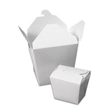 Microwaveable Chinese Take Out Boxes 1/2 Pint Pack of 400