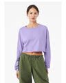 Bella + Canvas® Ladies Cropped Long Sleeve T Shirt