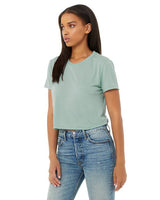 Bella + Canvas® Ladies Flowy Cropped T Shirt
