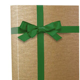 Pure Kraft Embossed Metallic Wrapping Paper 24" x 417" Roll