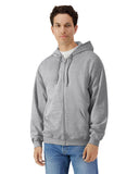 Sudadera con cremallera completa y forro polar Gildan Softstyle - Comodidad ligera