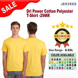 Jerzees® Dri Power Cotton Polyester Crewneck Short Sleeve T-Shirt