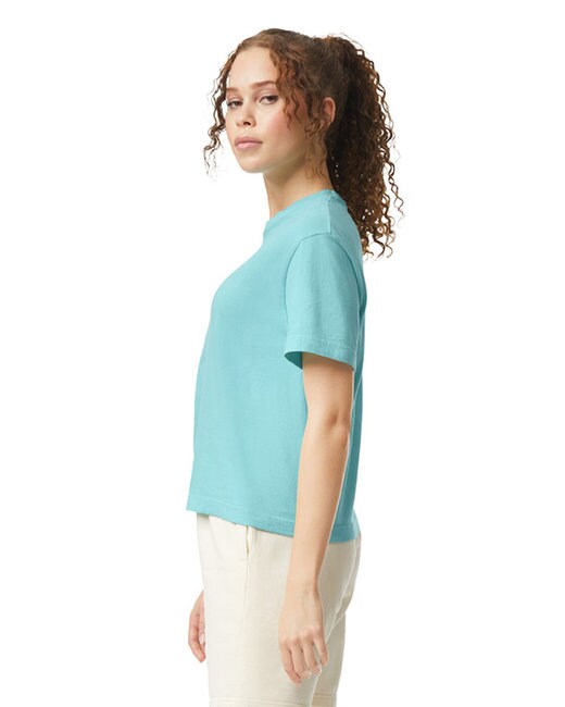 Comfort Colors® Ladies Crewneck Short Sleeve Heavyweight Cropped T Shirt - 3023CL