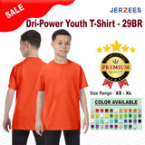 Jerzees® Dri Power Youth Short Sleeve Crew Neck T-Shirt