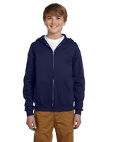 Jerzees® Youth NuBlend Fleece Full-Zip Hooded Sweatshirt
