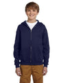 Jerzees® Youth NuBlend Fleece Full-Zip Hooded Sweatshirt