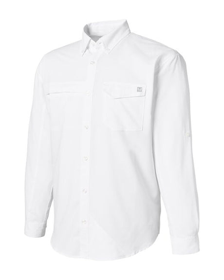 HUK® Men's Tide Point Long Sleeve Shirt