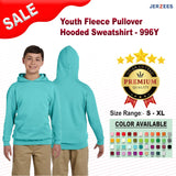 Jerzees® Youth Fleece Pullover Hooded Sweatshirt
