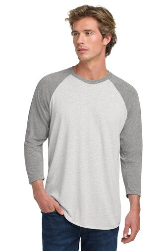 Next Level® Triblend Crewneck Three-Quarter Raglan T-Shirt