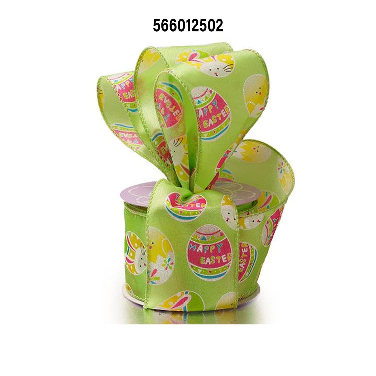 Decorated Easter Egg Ribbon 2.5" x 10 Yards
