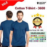 Next Level® Cotton Short Sleeve Crew Neck T-Shirt