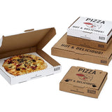 Printed Hot & Delicious Pizza Box Extra Large 16" x 16" x 1 5/8"