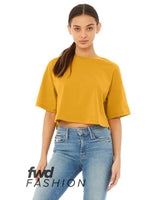 Bella + Canvas® FWD Fashion Ladies Short Sleeve Jersey Cropped T-Shirt
