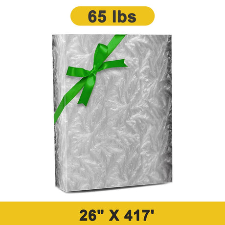 Elegant Metallic Foil Wrapping Paper Roll 26'' × 417'