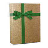 Pure Kraft Embossed Metallic Wrapping Paper 24" x 417" Roll