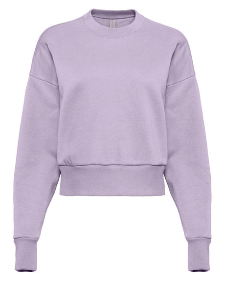 Next Level® Ladies' Heavyweight Long Sleeve Crewneck Sweatshirt