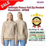 Gildan® Softstyle Midweight Fleece Quarter Zip Sweatshirt