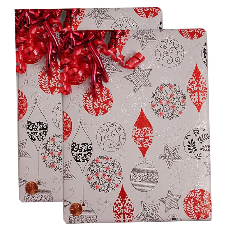 Bright Ornament Gift Wrap Roll 24" x 417' 1 Roll