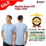 Next Level® Neutrals Unisex CVC Crewneck Short Sleeve T-Shirt