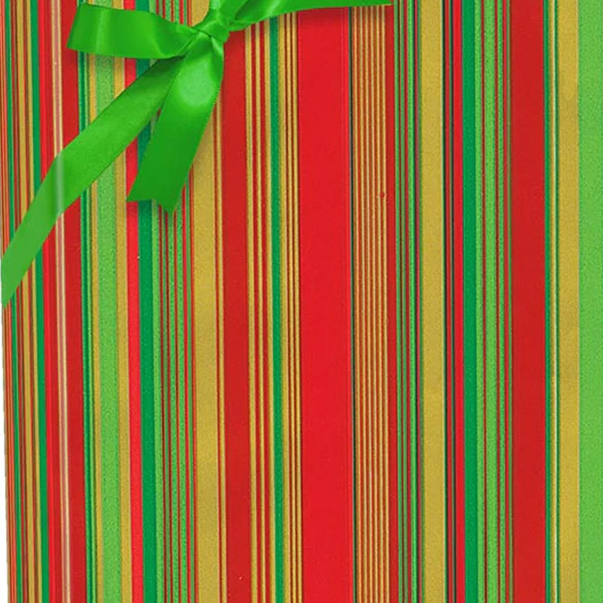 24"x 833' Striped Christmas Wrapping Papers for Big Gifts