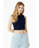 Bella + Canvas® Ladies Micro Rib Muscle Crop Tank