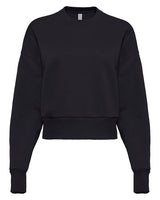 Next Level® Ladies' Heavyweight Long Sleeve Crewneck Sweatshirt