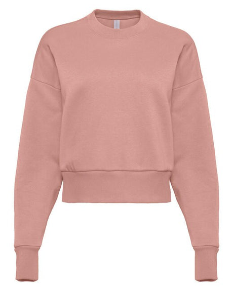 Next Level® Ladies' Heavyweight Long Sleeve Crewneck Sweatshirt