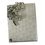 Silver Textured Embossed Metallic Wrapping Paper 24" x 833" Jumbo Roll