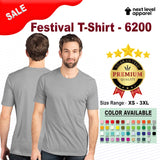 Next Level® Festival Crewneck Short Sleeve T-Shirt For Adult