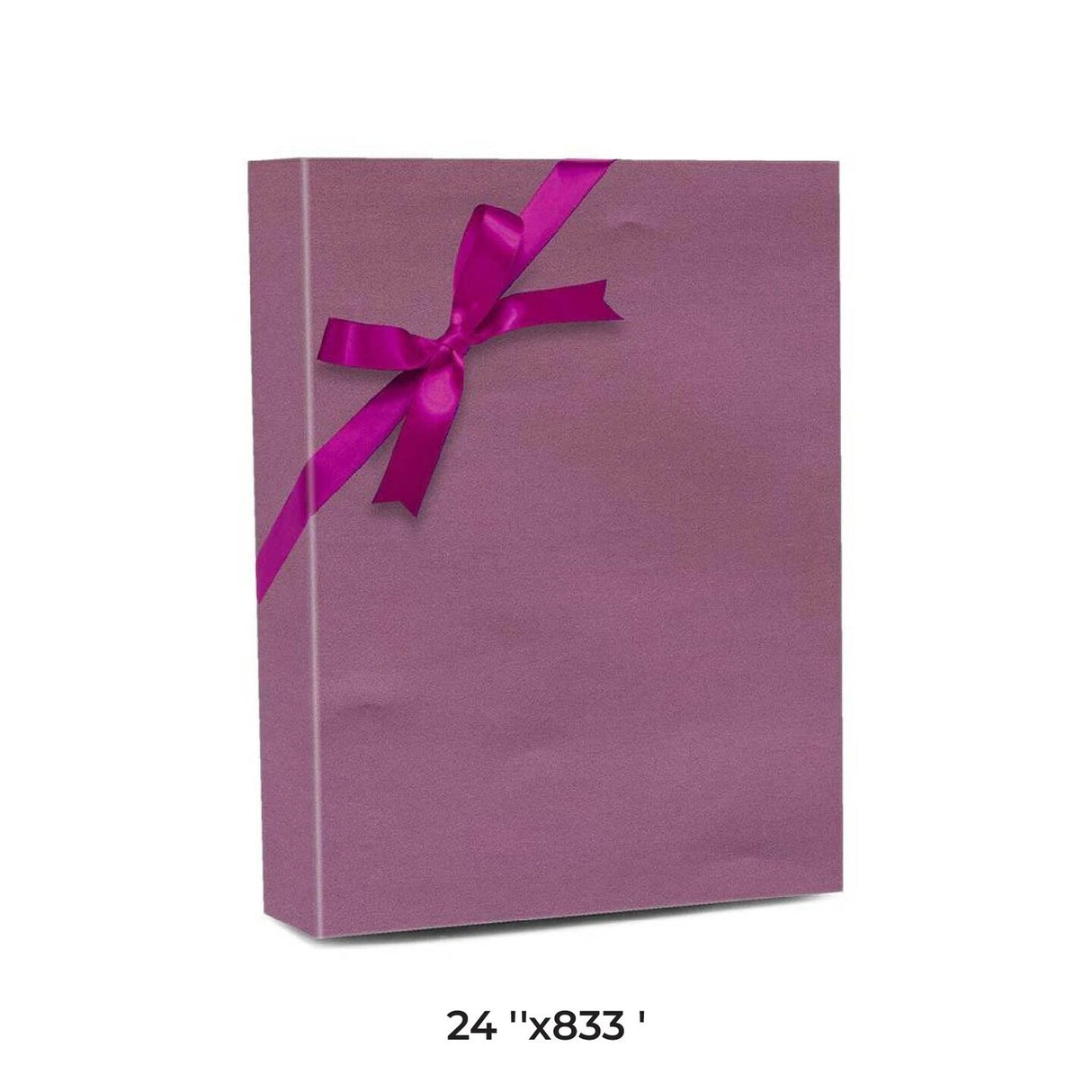 Chic Solid Colored Wrapping Paper 24” x 833”