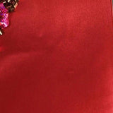 Cranberry Red Embossed Metallic Wrapping Paper 30" x 833" Jumbo Roll