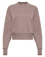 Next Level® Ladies' Heavyweight Long Sleeve Crewneck Sweatshirt