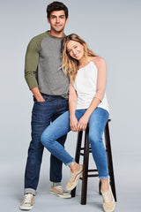 District® Perfect Tri 3/4-Sleeve Raglan