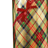 Plaid Christmas Wrapping Paper Traditional Gold Plaid 30 ''x833 '