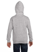 Hanes® Youth Full-Zip Hooded Sweatshirt