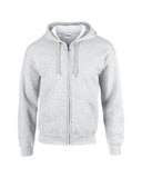 Sudadera con capucha con cremallera completa Gildan Heavy Blend - Forro polar premium