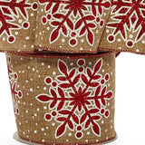1 Roll Holiday Ribbon Deals 4" x 10 yd Christmas Ribbon