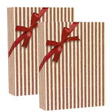 30"x 833' Striped Christmas Wrapping Papers for Stunning Gift Presentation