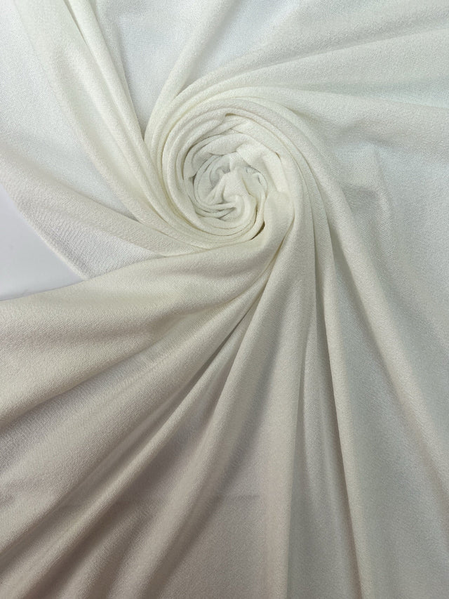 Polyamide Elastane Knitted Fabric White