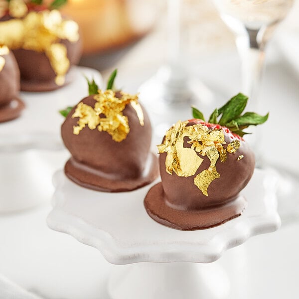 24K Edible Gold Flakes 100 mg