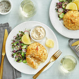 Chesapeake Crab Connection 10 oz. Blue Crab Cake - 6/Case