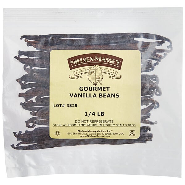 Nielsen-Massey Gourmet Vanilla Beans 1/4 lb.