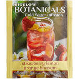 Bigelow Botanicals Strawberry Lemon Orange Blossom Cold Water Infusion Tea Bags - 18/Box