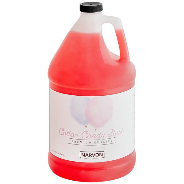 Narvon 4.5:1 Concentrate Cotton Candy Slushy 1 Gallon - 4/Case