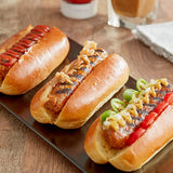 Upton's Natural Updog Plant-Based Vegan Hot Dogs 2.5 oz. - 50/Case